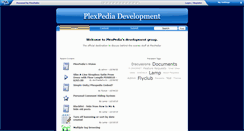 Desktop Screenshot of dev.plexpedia.com