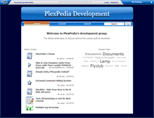 Tablet Screenshot of dev.plexpedia.com