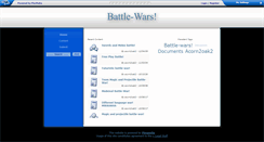 Desktop Screenshot of battlewars.plexpedia.com